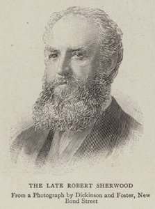 The Late Robert Sherwood by English School