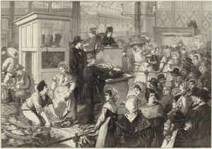 The Lenten Season in Paris by English School