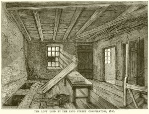 The Loft Used by the Cato Street Conspirators, 1820 by English School