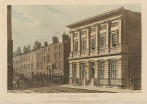 The London Commercial Sale Rooms by English School