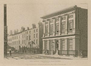 The London Commercial Sale Rooms by English School