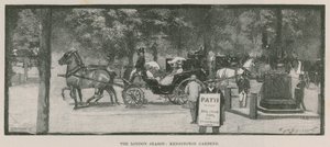 The London Season: Kensington Gardens by English School