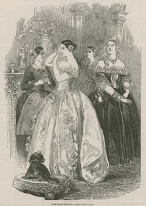 The London Season: The Debutante - the boudoir by English School