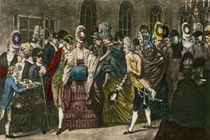 The Long Room at Bagnigge Wells at the Height of Fashionable Popularity in 1772 by English School