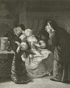 The Love Sick Maid by English School
