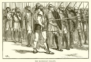 The Macedonian Phalanx by English School