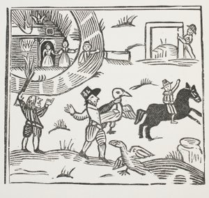 The Mad Pranks of Tom Tram (illustration) by English School