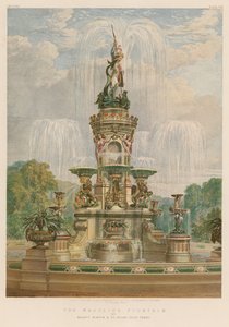 The Majolica Fountain by Messrs Minton and Co, Stoke-upon-Trent