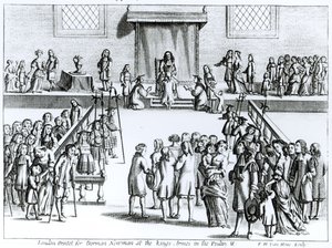 The Manner of His Majesty Curing the Disease Called the King