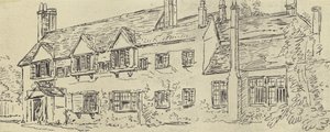 The Manor House, c 1770 by English School