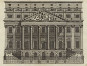 The Mansion House, City of London by English School