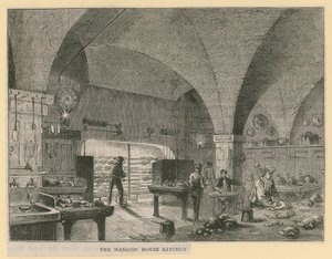 The Mansion House Kitchen by English School