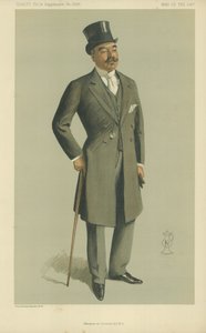 The Marquis de Soveral, cartoon from Vanity Fair magazine, 13 November, 1912 by English School
