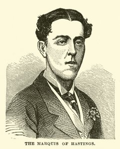 The Marquis of Hastings by English School