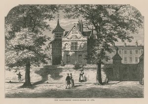 The Marylebone School House in 1780 by English School