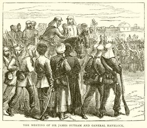 The Meeting of Sir James Outram and General Havelock