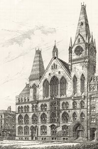 The Memorial Hall, Farringdon Street, from 
