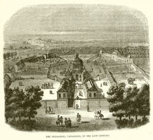 The Menagerie, Versailles, in the Last Century by English School