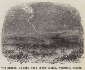 The Meteor, as seen near Corfe Castle, Wareham, Dorset by English School