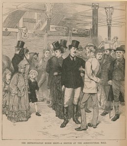 The Metropolitan Horse Show at the Agricultural Hall by English School
