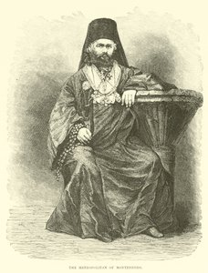 The Metropolitan of Montenegro by English School