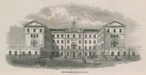 The Middlesex Hospital Enlarged by English School
