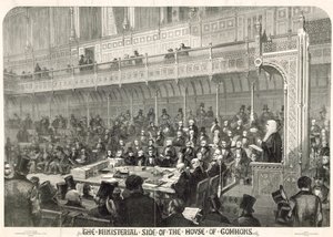 The Ministerial Side of the House of Commons