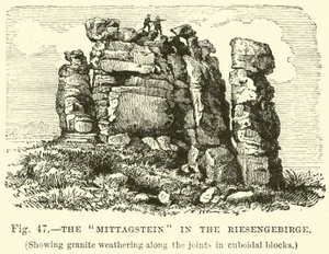 The Mittagstein in the Riesengebirge by English School