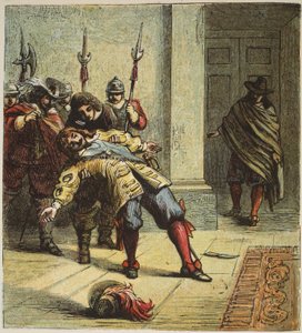 The Murder of Buckingham, pub. 1890 by English School