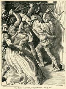 The Murder of Cenulph, King of Wessex, 821 by English School