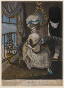 The Musical Charmer, 1780 by English School