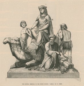 The National Memorial to the Prince Consort: Africa by English School