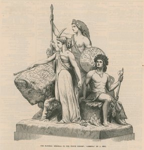 The National Memorial to the Prince Consort: America by English School
