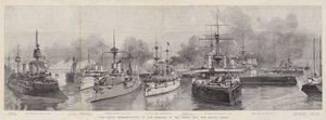 The Naval Demonstration at the Opening of the North Sea and Baltic Canal by English School