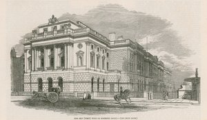 The New (West) Wing of Somerset House by English School