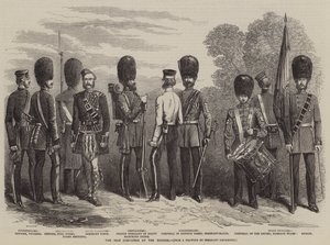 The New Costumes of the Guards by English School