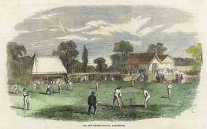 The New Cricket Ground, Manchester by English School