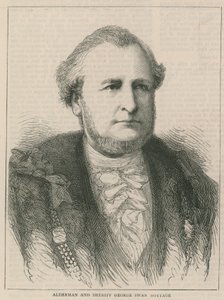 The New Lord Mayor and Sheriffs: Alderman and Sheriff George Swan Nottage by English School