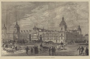 The New Metropolitan Poultry Market, Smithfield by English School
