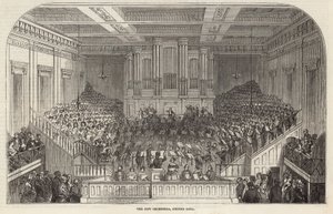 The New Orchestra, Exeter Hall, London by English School