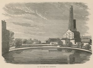 The New River Head, Clerkenwell, London by English School