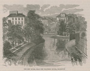 The New River Head, near the thatched house, Islington