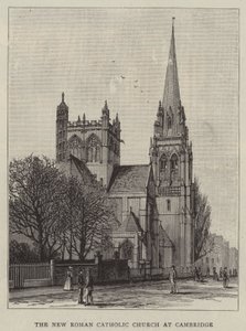 The New Roman Catholic Church at Cambridge by English School