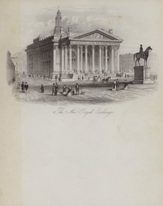 The New Royal Exchange by English School