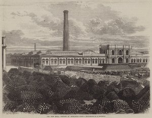The New Shell Factory at Woolwich by English School