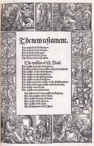 The New Testament by English School