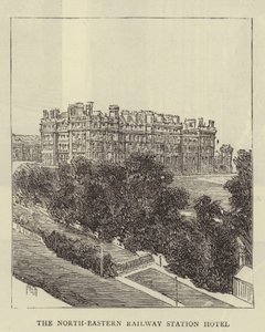 The North-Eastern Railway Station Hotel by English School
