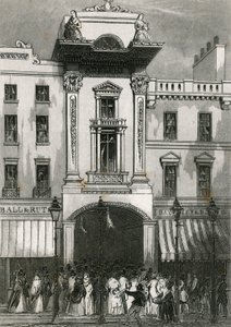 The Old Adelphi Theatre by English School