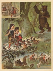 The Old Bear who Lived in a House of Sugar by English School