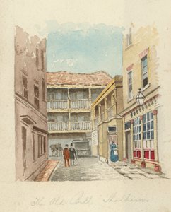 The Old Bell Inn, Holborn, London by English School